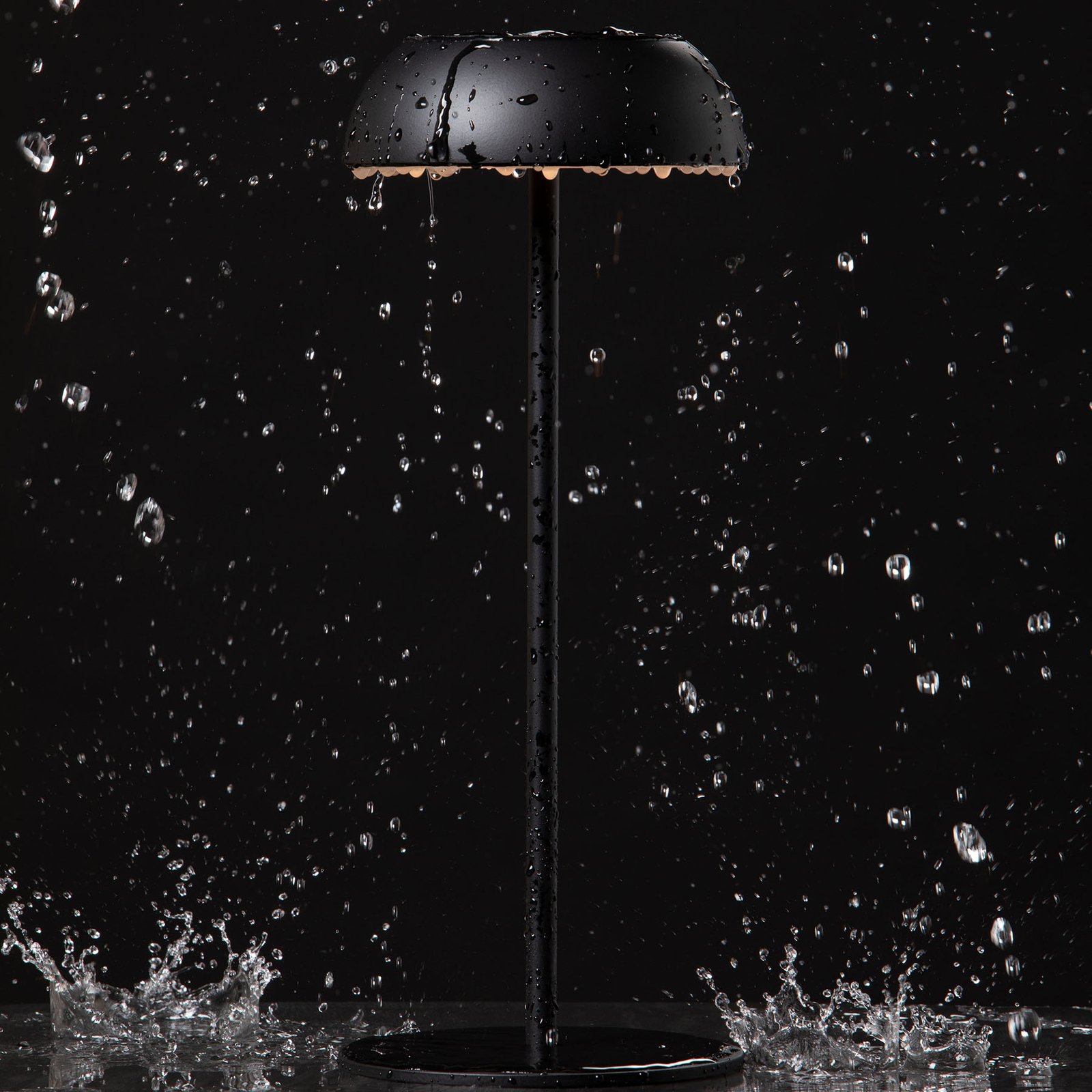 Axolight Float LED designer table lamp, black