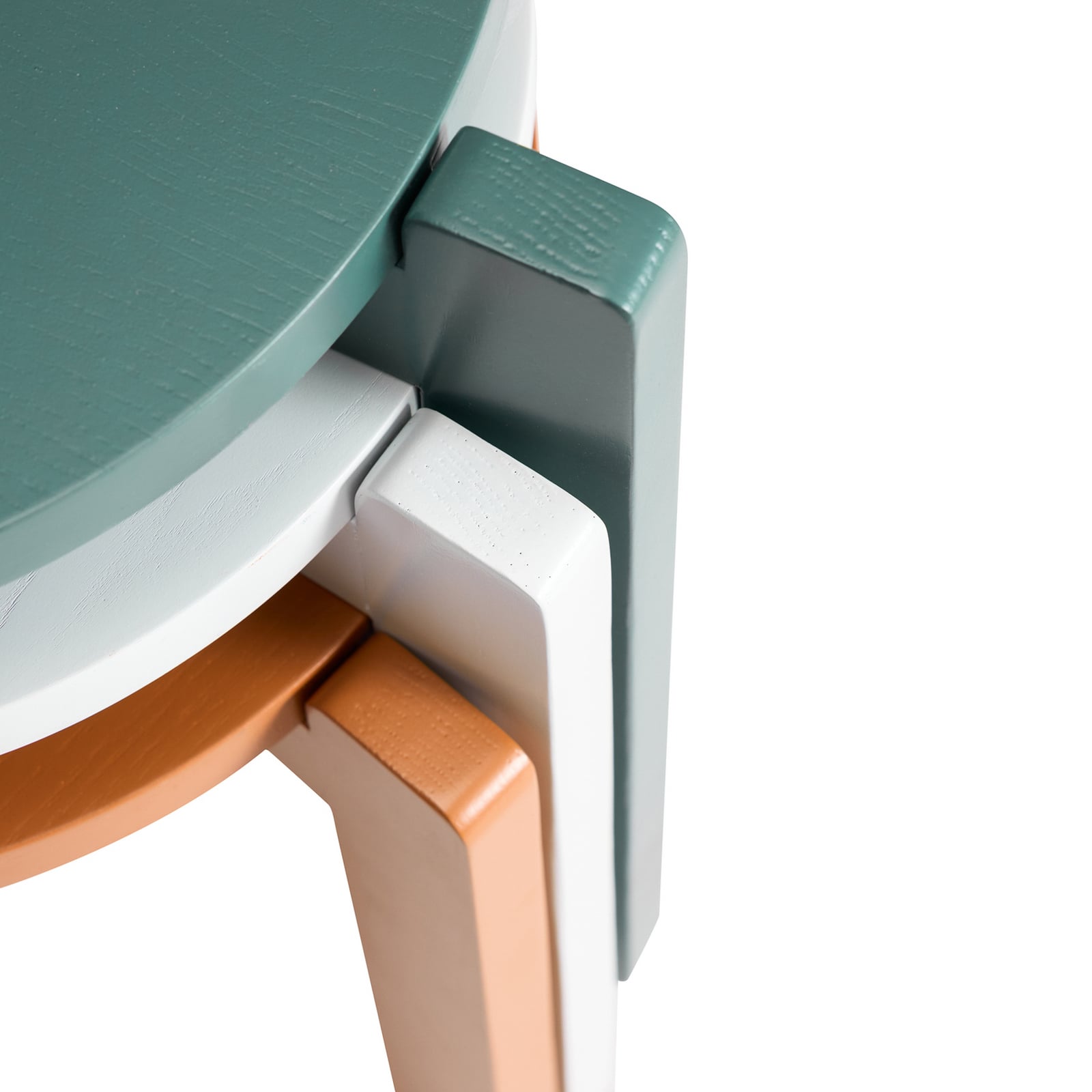 Sgabello Always arancione, altezza 42 cm - Hübsch