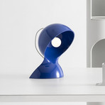 Artemide tafellamp Dalù, blauw, hoogte 26 cm, E14
