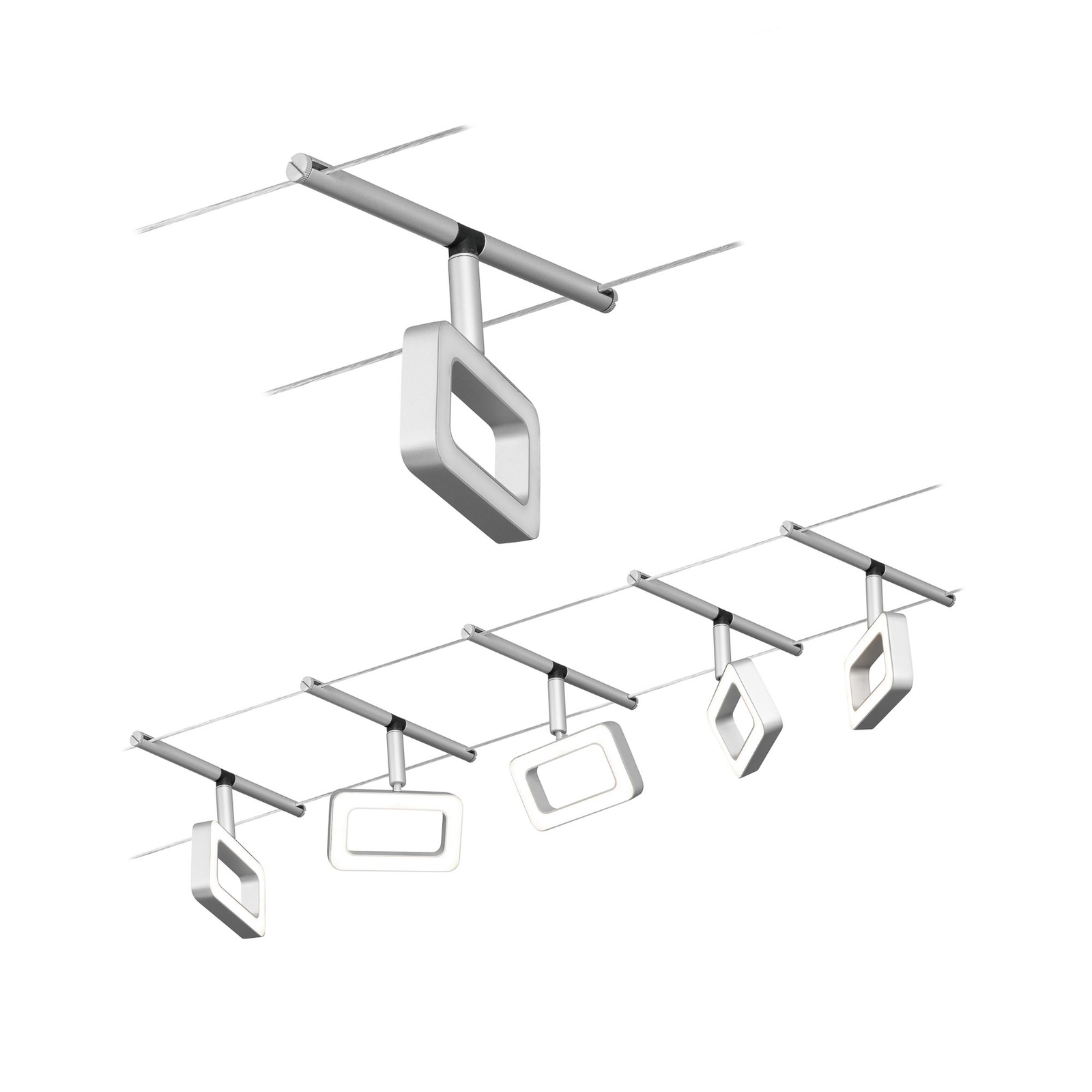 Paulmann Frame system linkowy LED 5-pkt. chrom