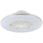 EGLO Lovisca plafón LED con ventilador