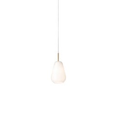 Anoli 1 Lampa Wisząca Small Nordic Gold/Opal White - Nuura