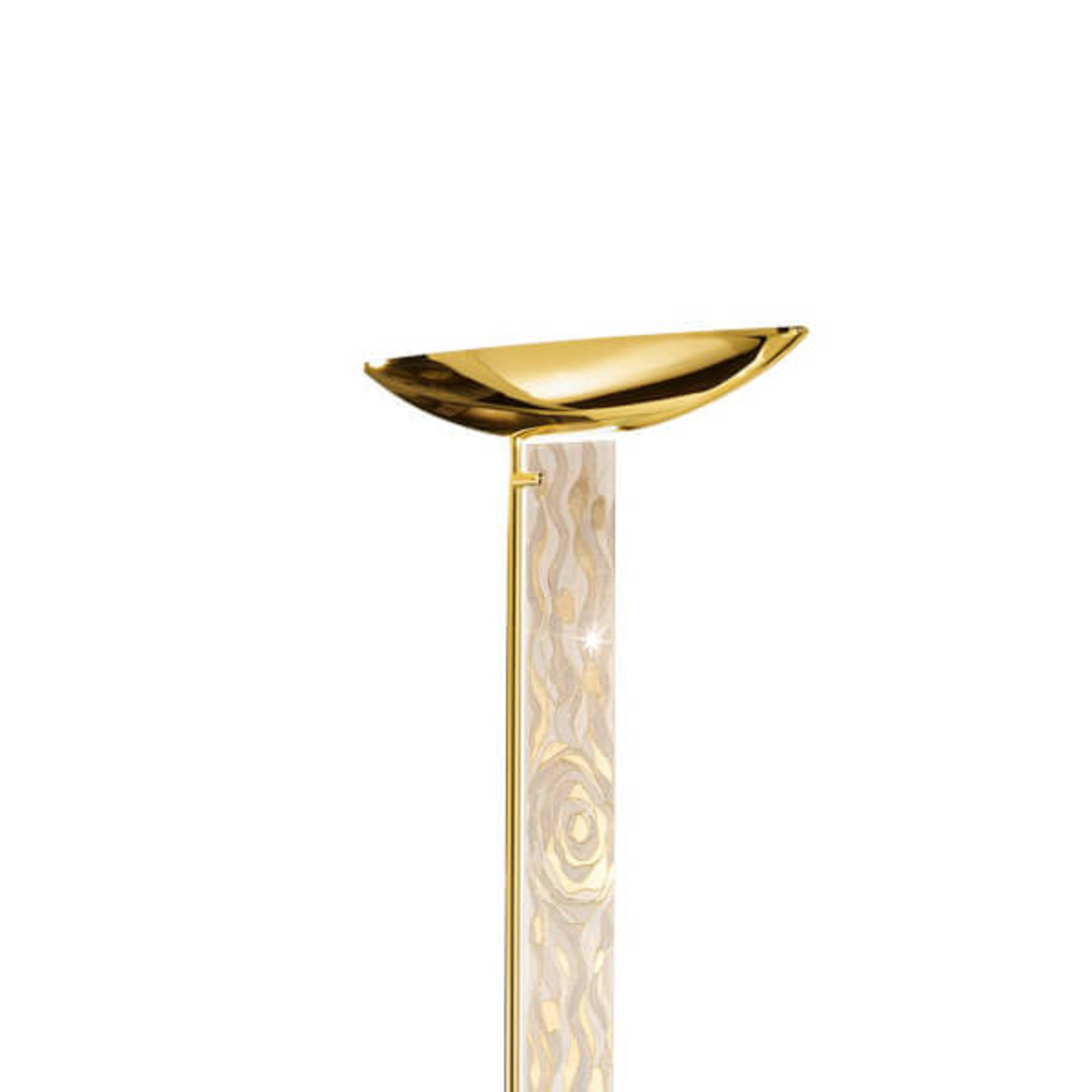 KOLARZ Delphi - 24 carat gold-plated floor lamp