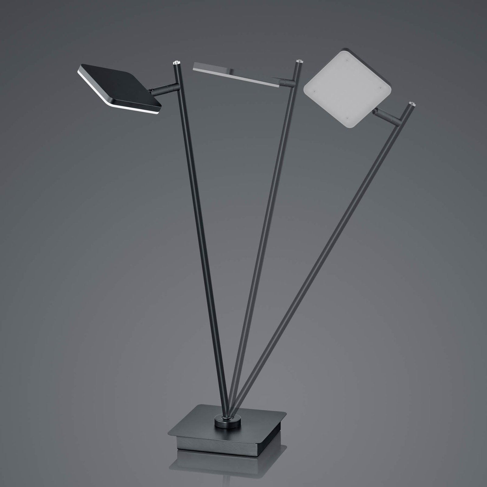 LED tafellamp Tim, CCT, zwart
