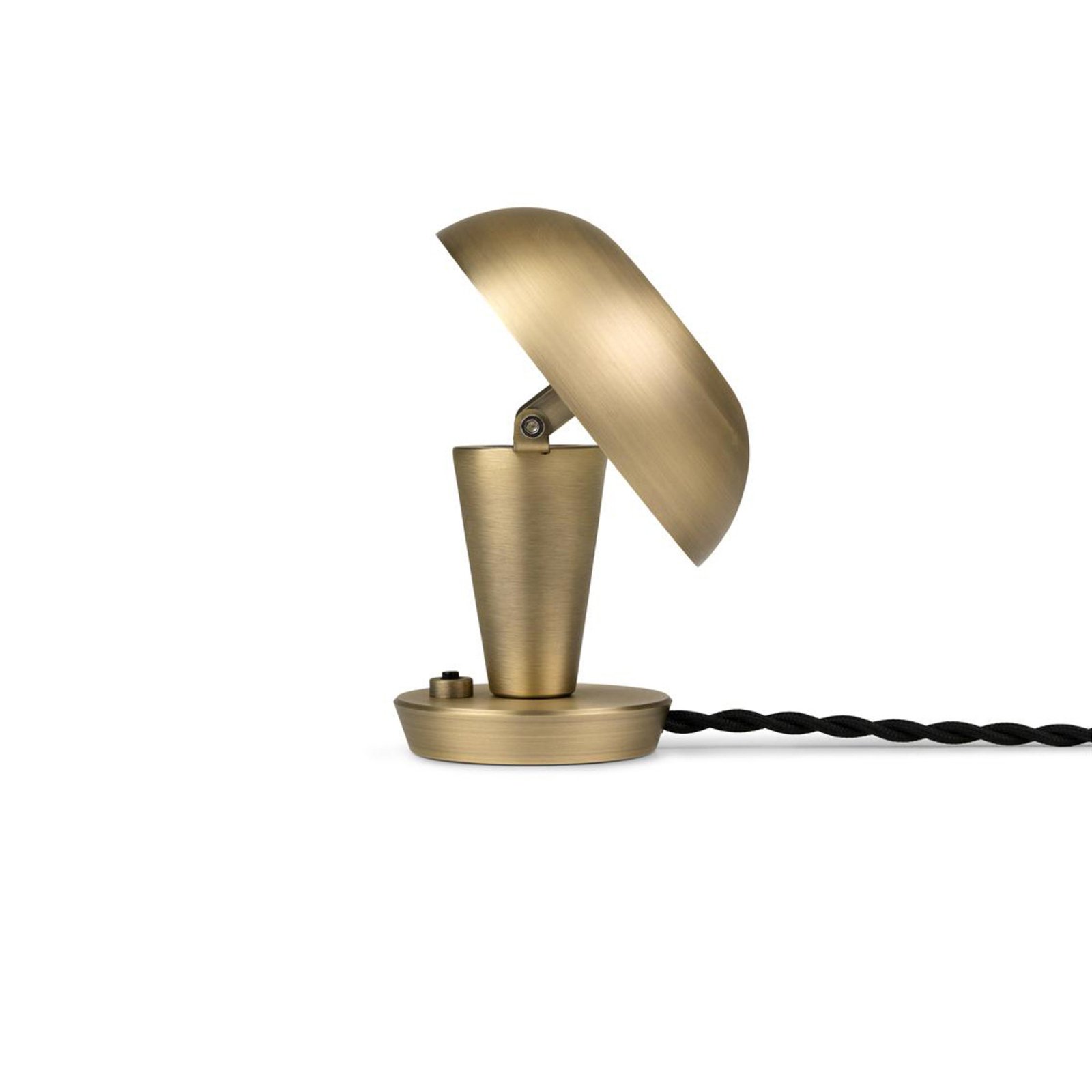 Tiny Bordslampa Low Brass - Ferm Living