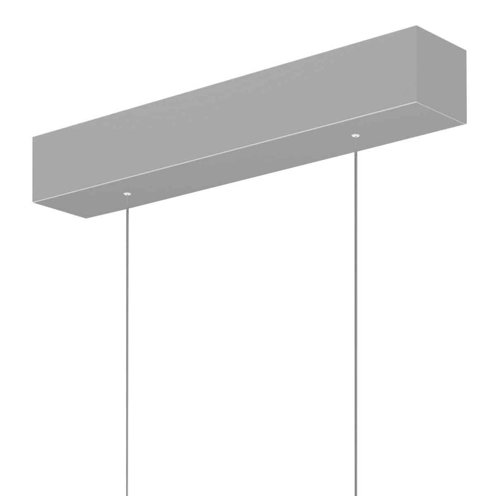 Lampa wisząca LED Bande, 155 cm, góra/dół, stal, CCT, ściemniany