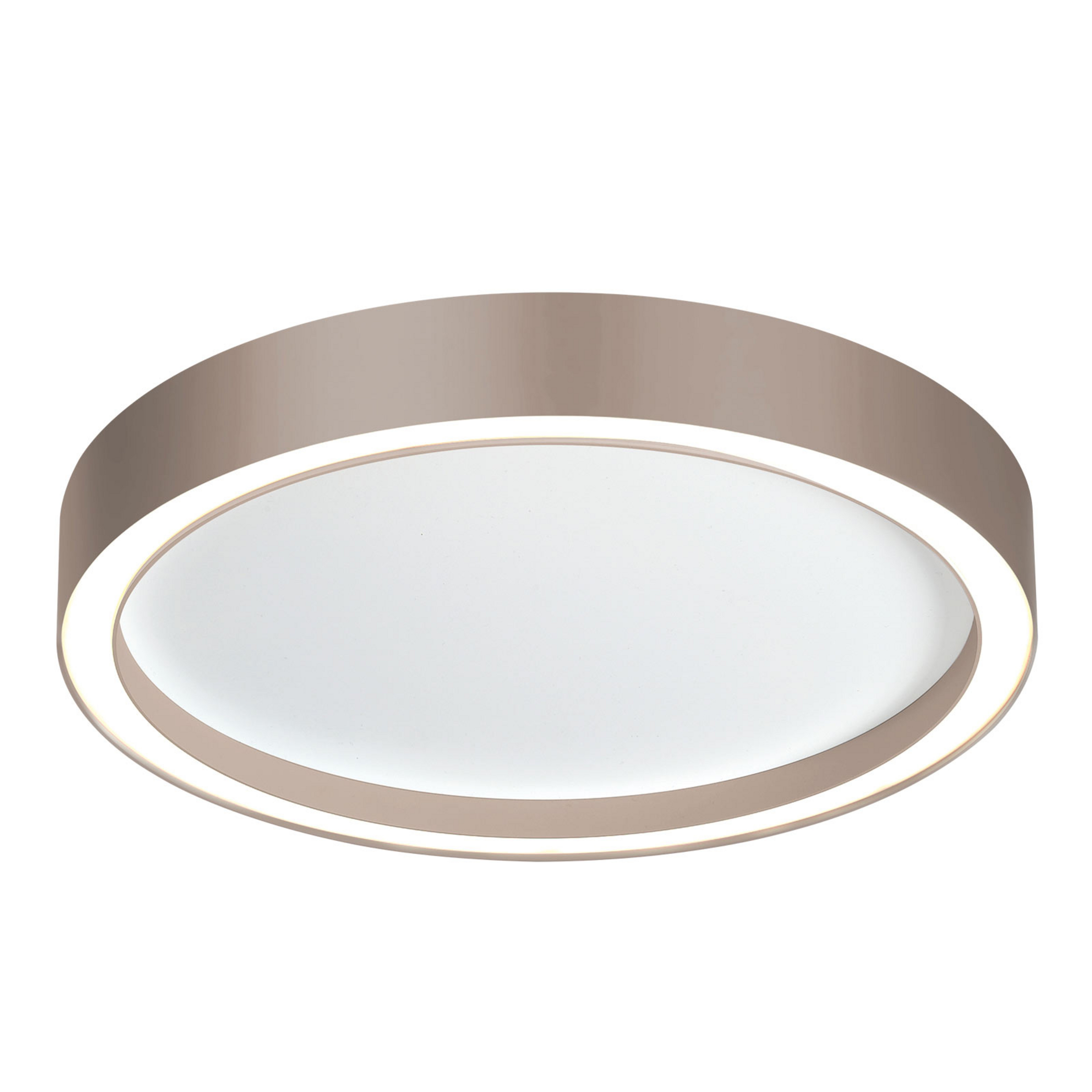 Aura LED-Deckenleuchte, weiß/taupe - Bopp