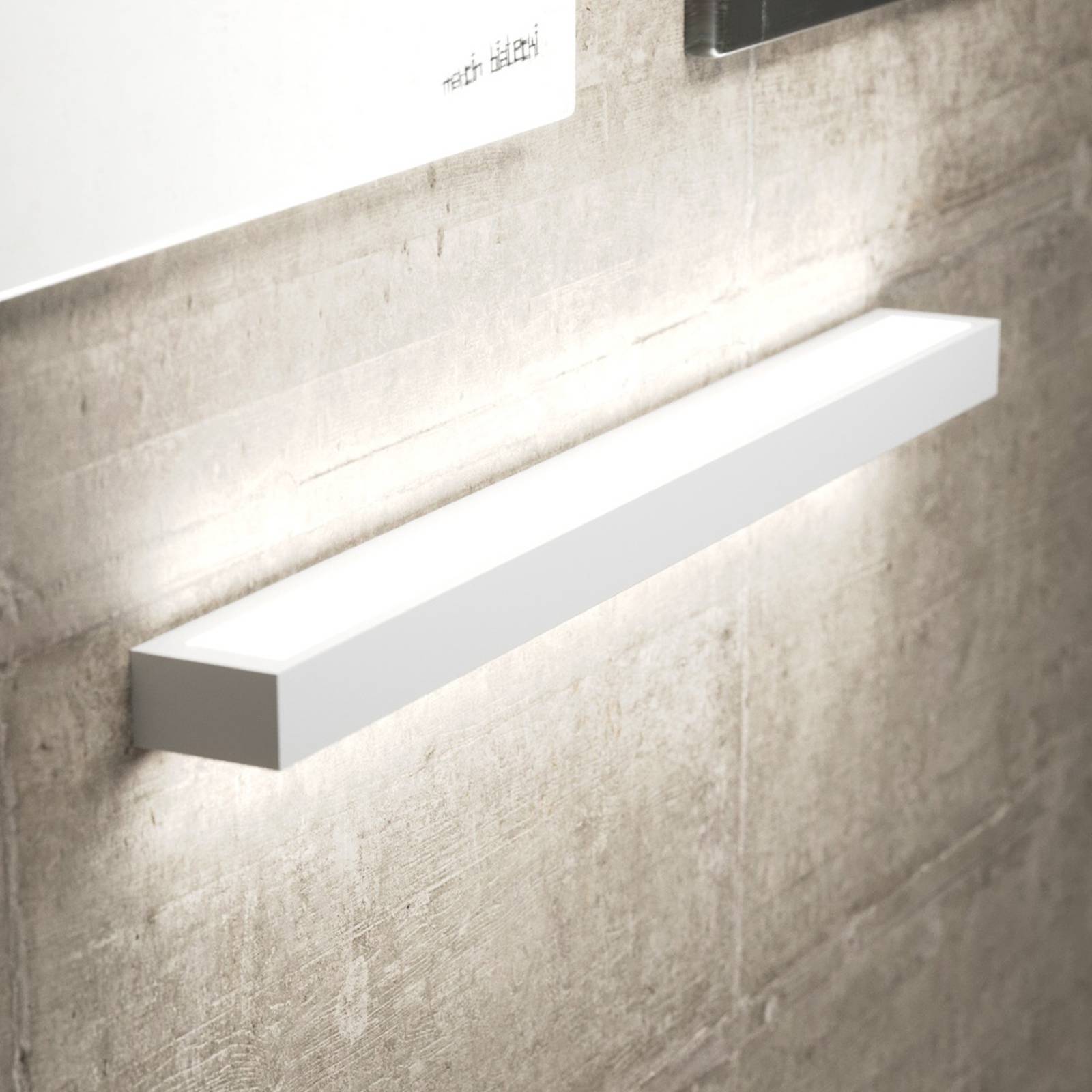 MCJ Applique murale LED Mera largeur 80 cm blanc 3000K