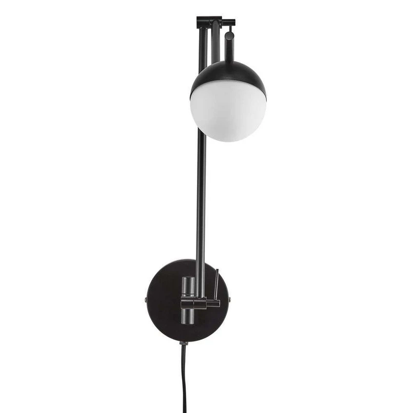 Nordlux - Contina Aplique Murale/Plafonnier Black