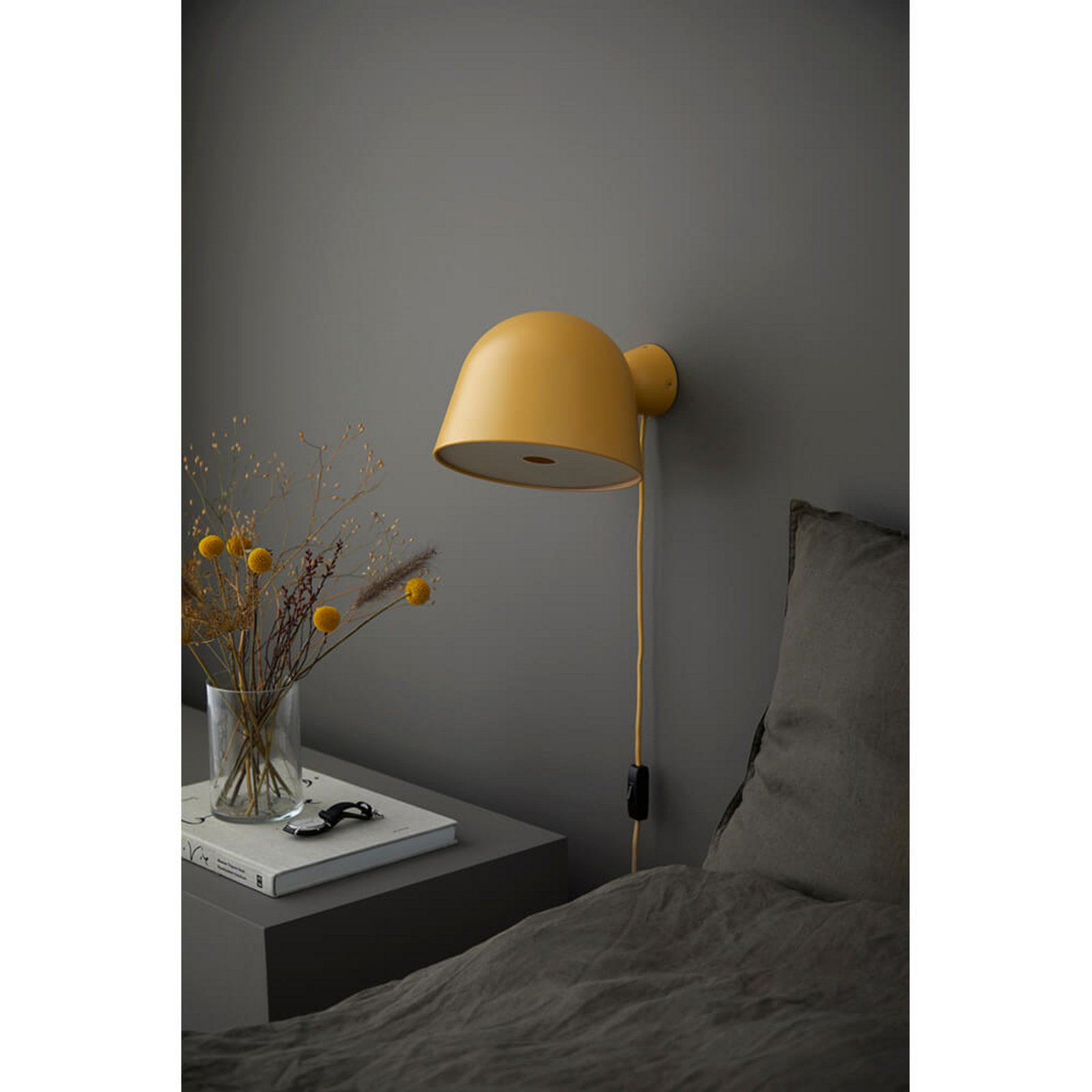 Kuppi Wall Lamp 2.0 Mustard - Woud