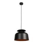 Skandina 3684ZW hanglamp, zwart, metaal, Ø 35 cm