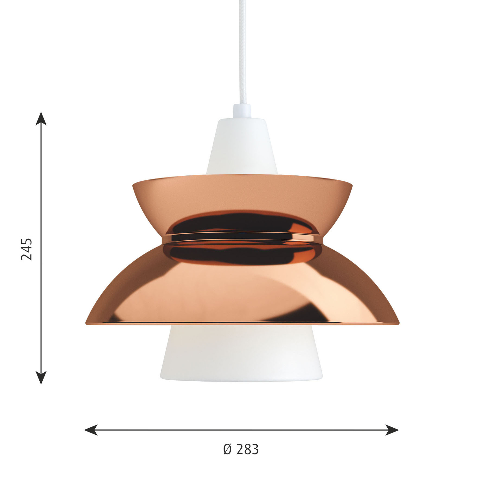Doo-Wop Hanglamp Copper - Louis Poulsen