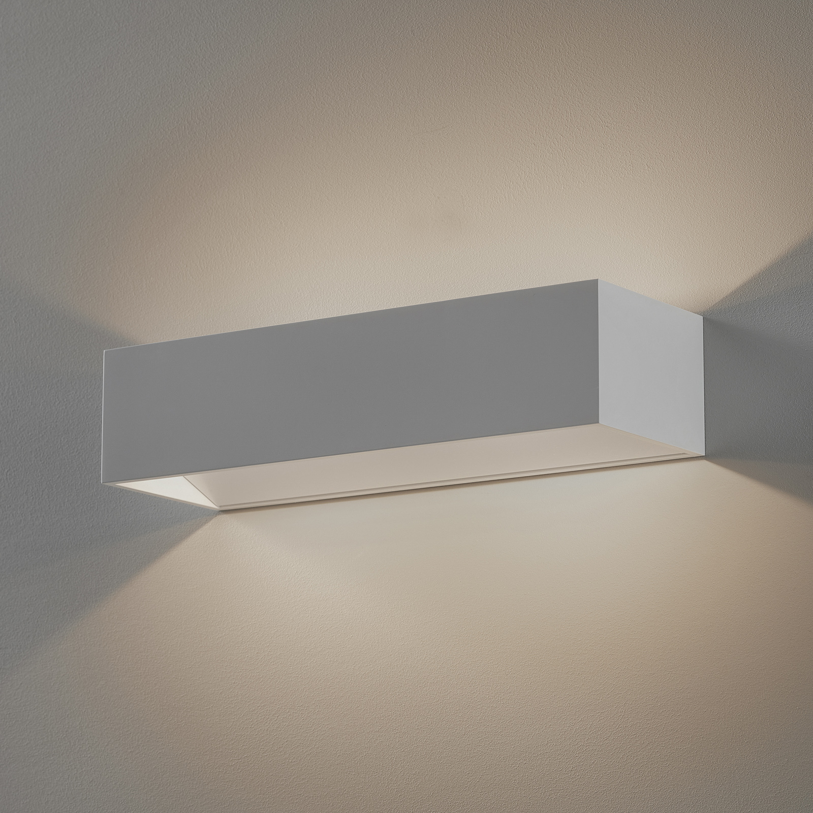 SLV Logs In LED wall light dimmable to warm 30 cm