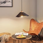 Envostar Marian hanging light black lampshade