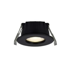 LED lae sisseehitatud valgusti Rosalee, must, IP65, CCT lüliti