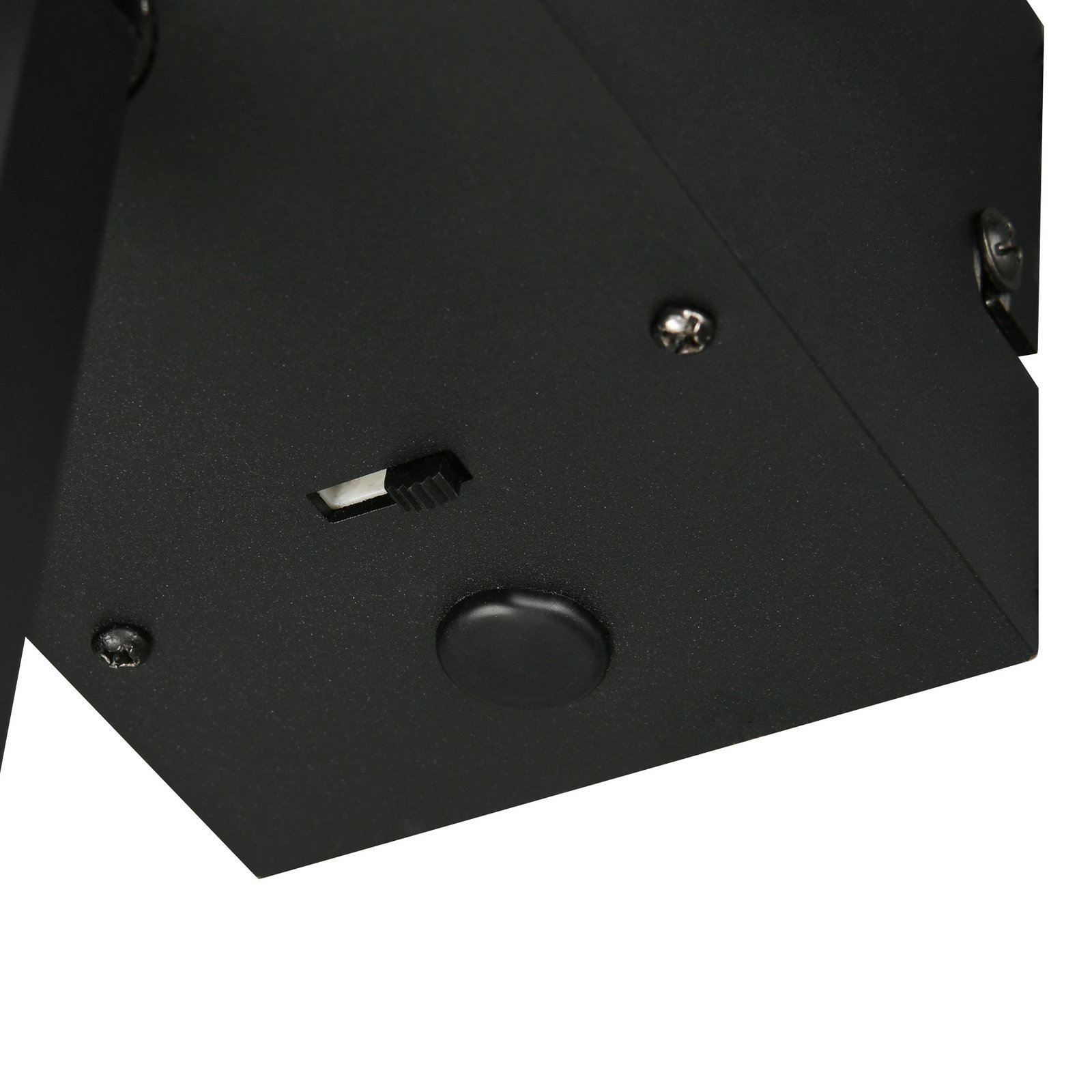 LED-Wandleuchte Cassino, schwarz matt, Breite 67 cm, Metall LED-Wandleuchte Cassino, schwarz matt, Breite 67 cm, Metall