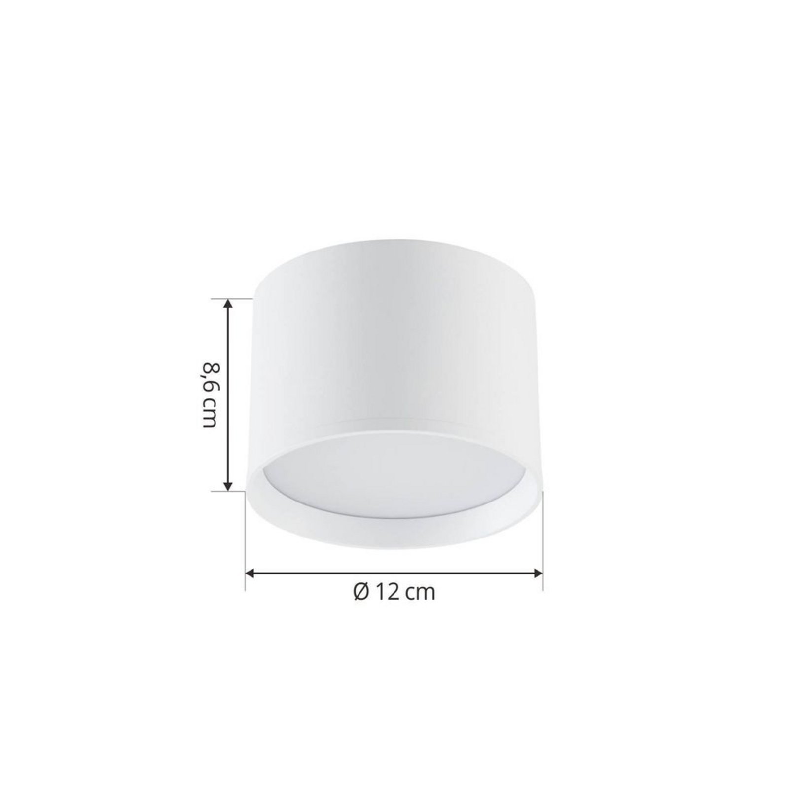 Nivoria LED Spoturi Ø12 White - Lindby