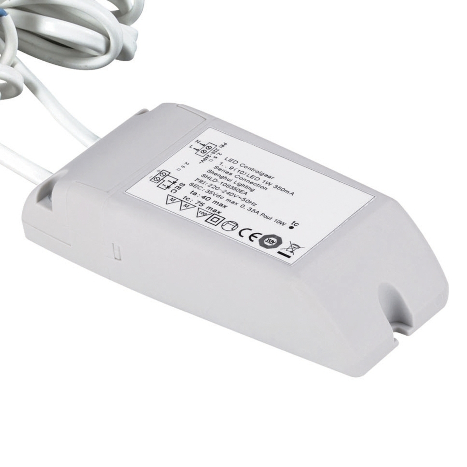 Paulmann LED transformer power supply, 10W, L: 11 cm, W: 5 cm, H: 3 cm