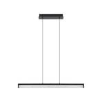 LED hanglamp Cardito Tunable white 100cm zwart