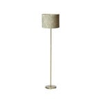 Stehleuchte Amy, Eldertree grün/gold, Höhe 150 cm, E27