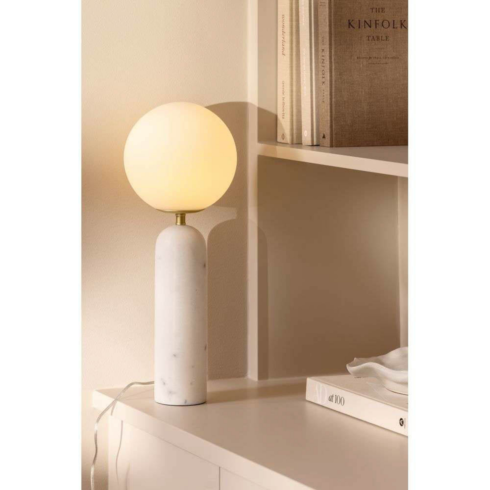 Torrano Lampa Stołowa White - Globen Lighting