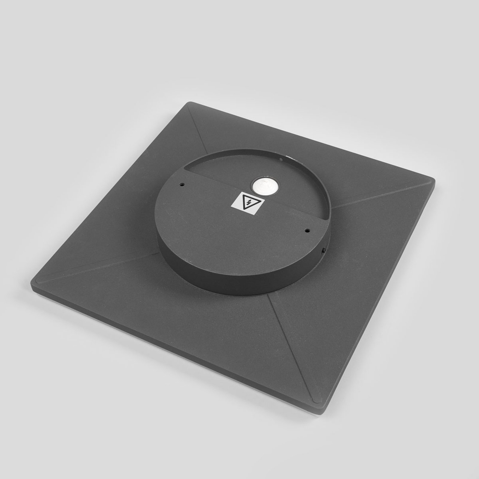 Henni Udendørs Lámpara de Techo w/Sensor Dark Grey/White - Lucande