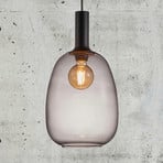 Alton hanging light, smoky grey Ø 23 cm