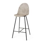 Eternity Barhocker, beige, Stahl, Höhe 116,5 cm - Mater