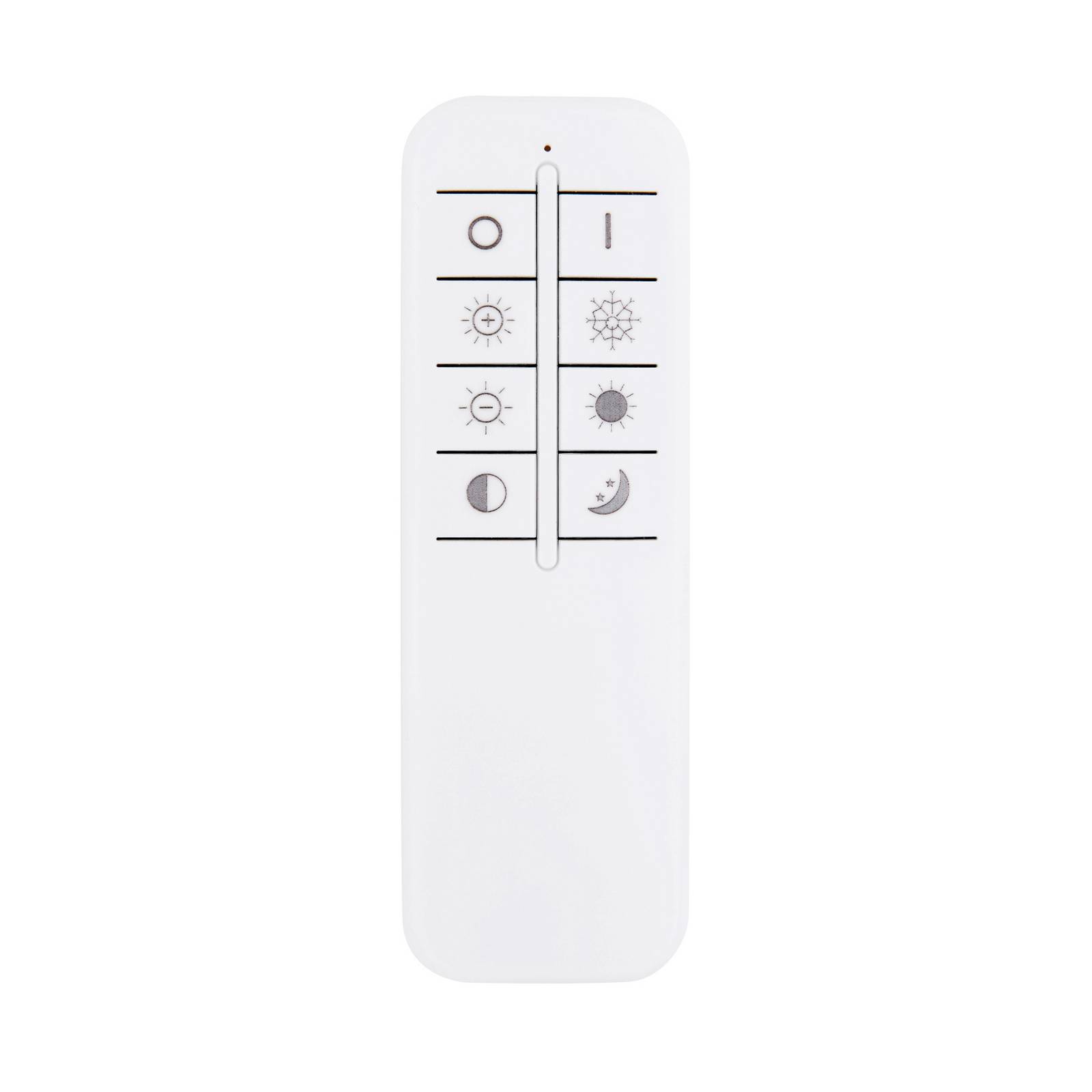 Lampa sufitowa LED Mosaiko, długość 54 cm, biało-piaskowa metalowa