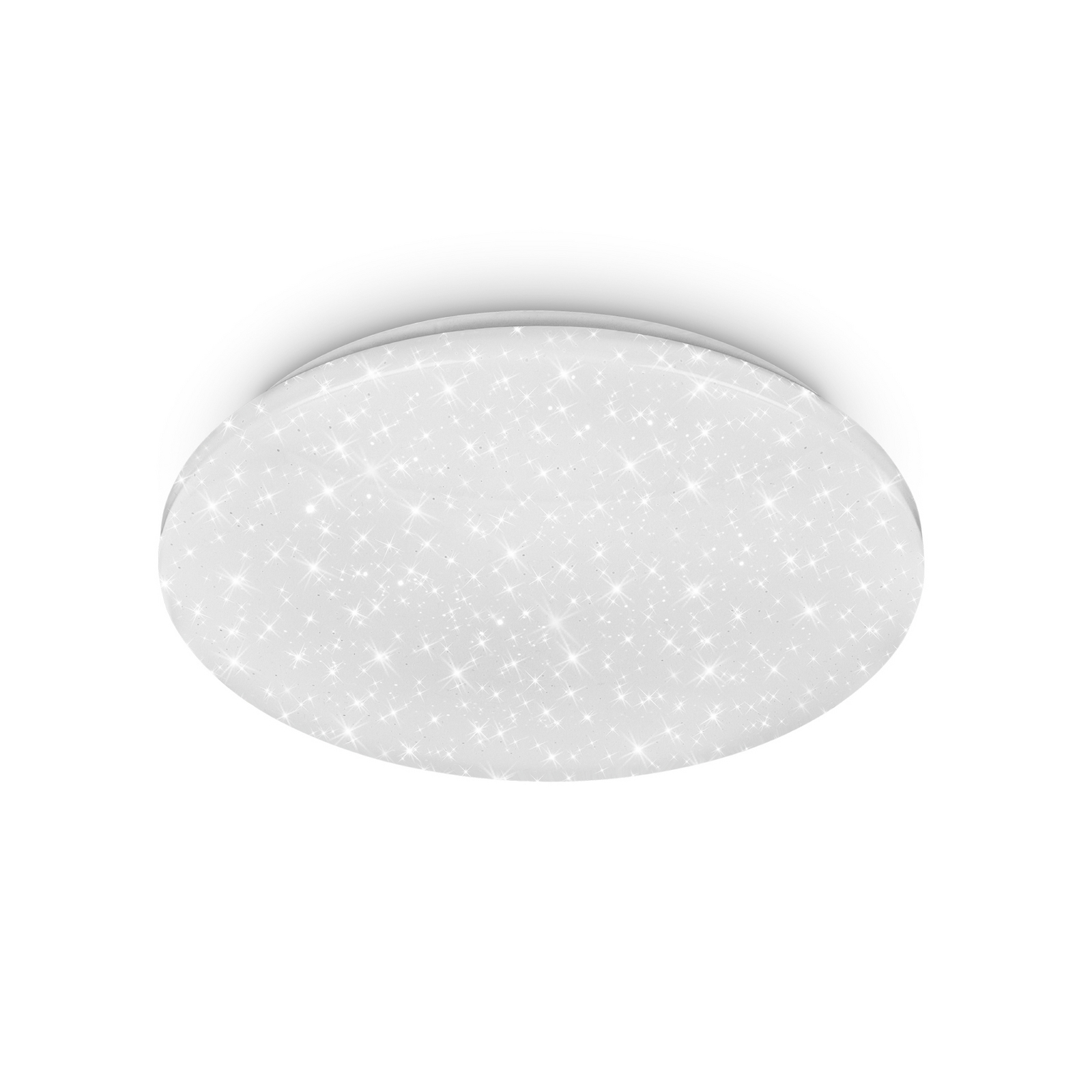 Lampa sufitowa LED Vipe A, biała, gwieździste niebo LED, Ø 29 cm, 8 W
