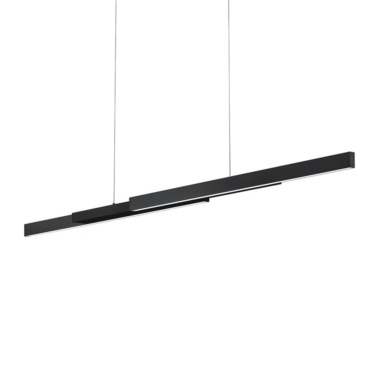 LED-hänglampa Lara-L205 svart, geststyrning
