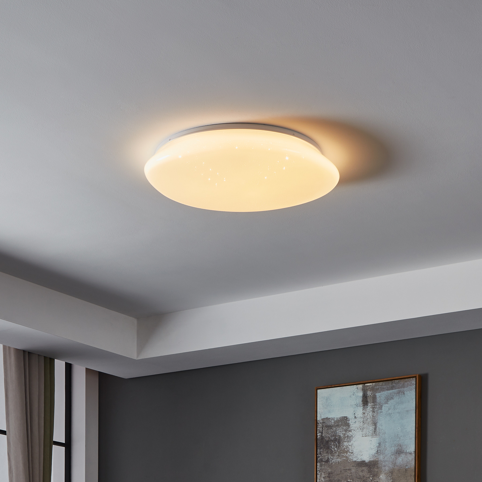 EGLO connect Sileras-Z LED stropna svetilka Ø60cm