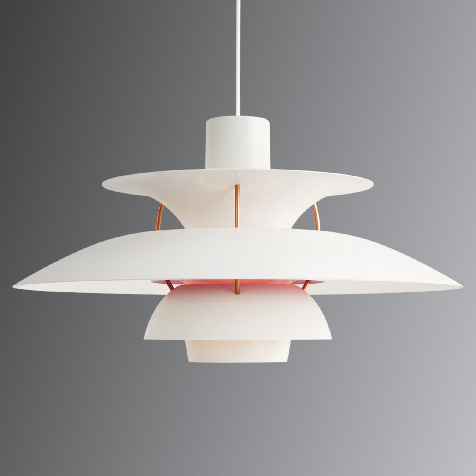 PH 5 Taklampa Modern White - Louis Poulsen