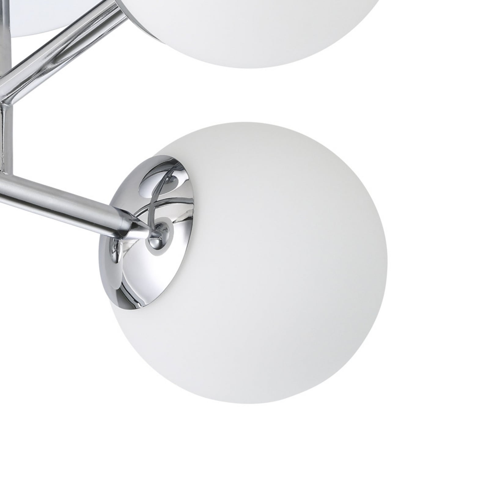 EGLO Deckenlampe CASTROVIDO, chrom, 48 cm 4-flg. IP44 G9-LED EGLO Deckenlampe CASTROVIDO, chrom, 48 cm 4-flg. IP44 G9-LED