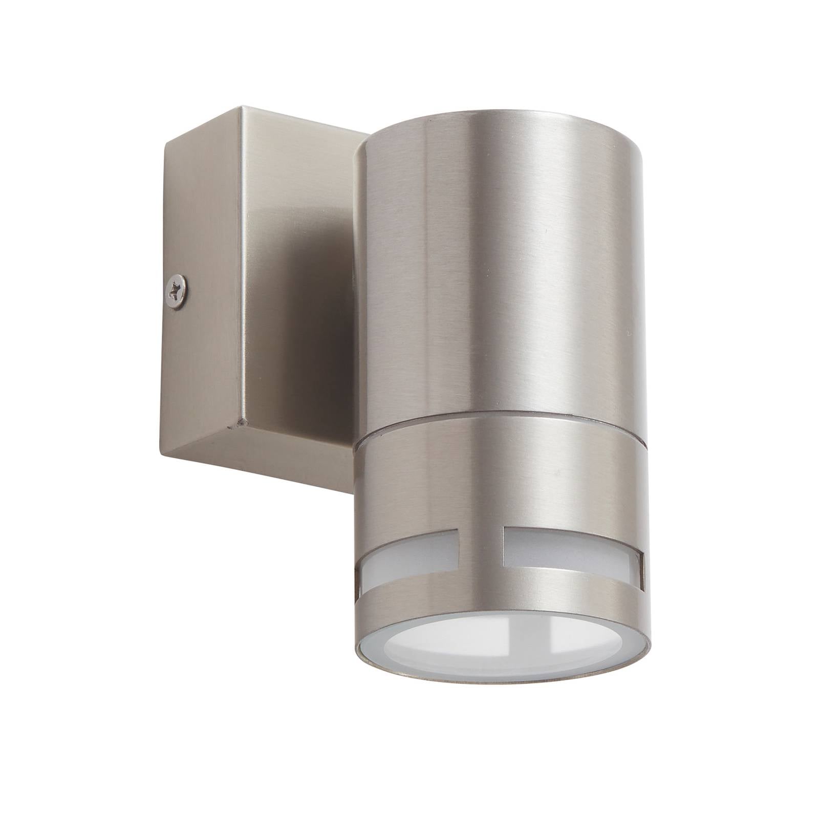 Lindby Azemina Außenwandleuchte, V4A, einflammig