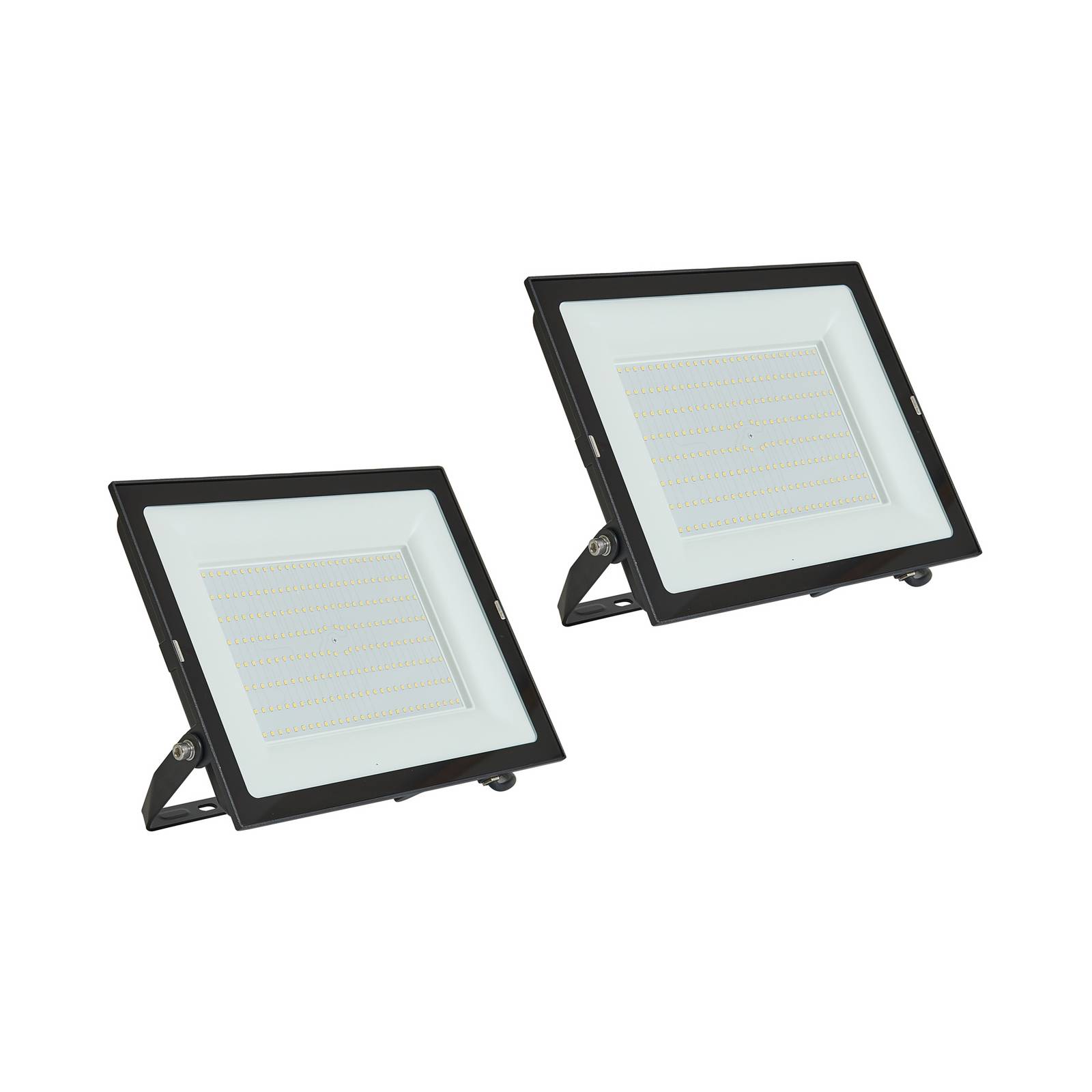 Prios reflektor zewnętrzny LED Maikel, 200 W, metal, zestaw 2 szt