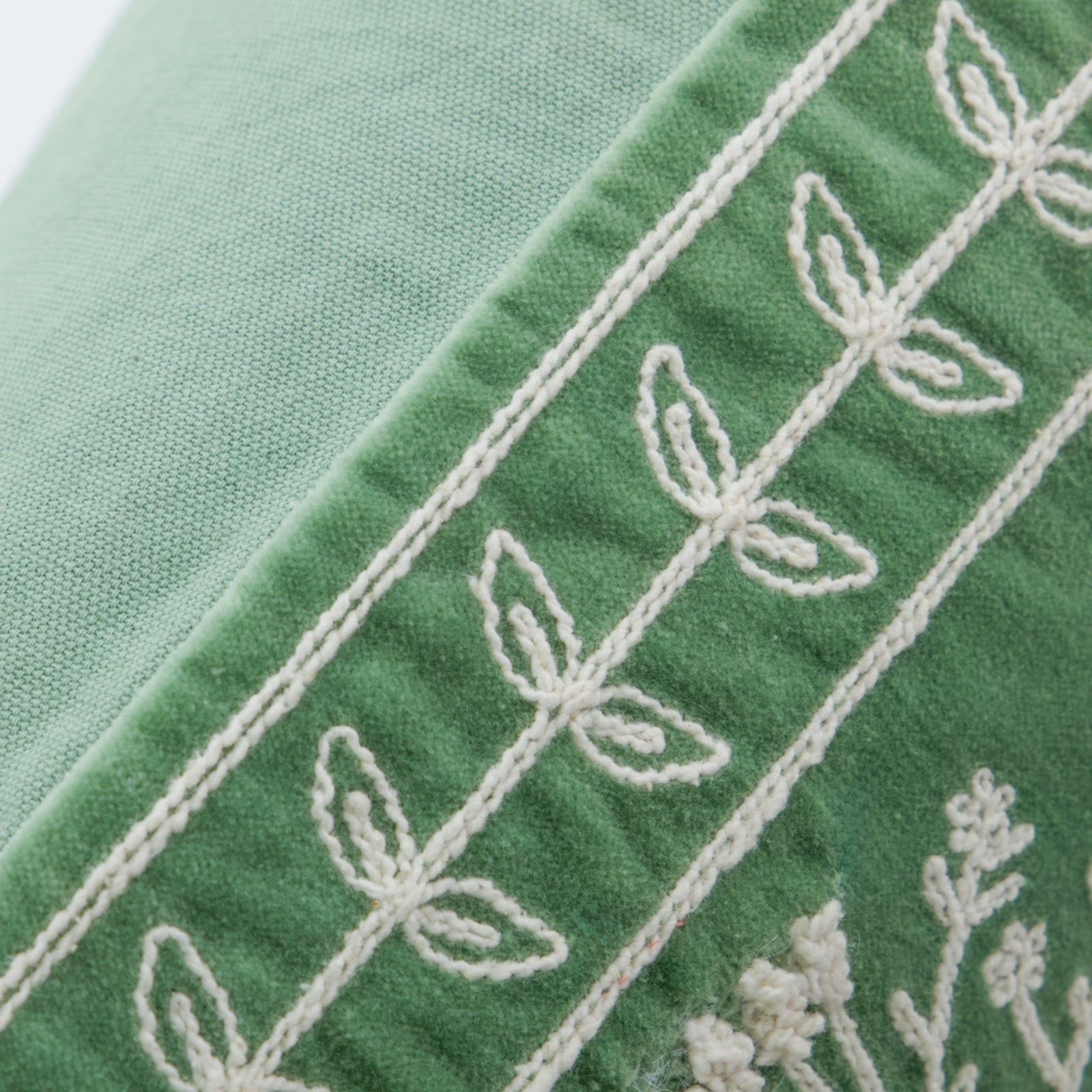 HDMano cushion cover, mint green/white, 50 x 50 cm - House Doctor