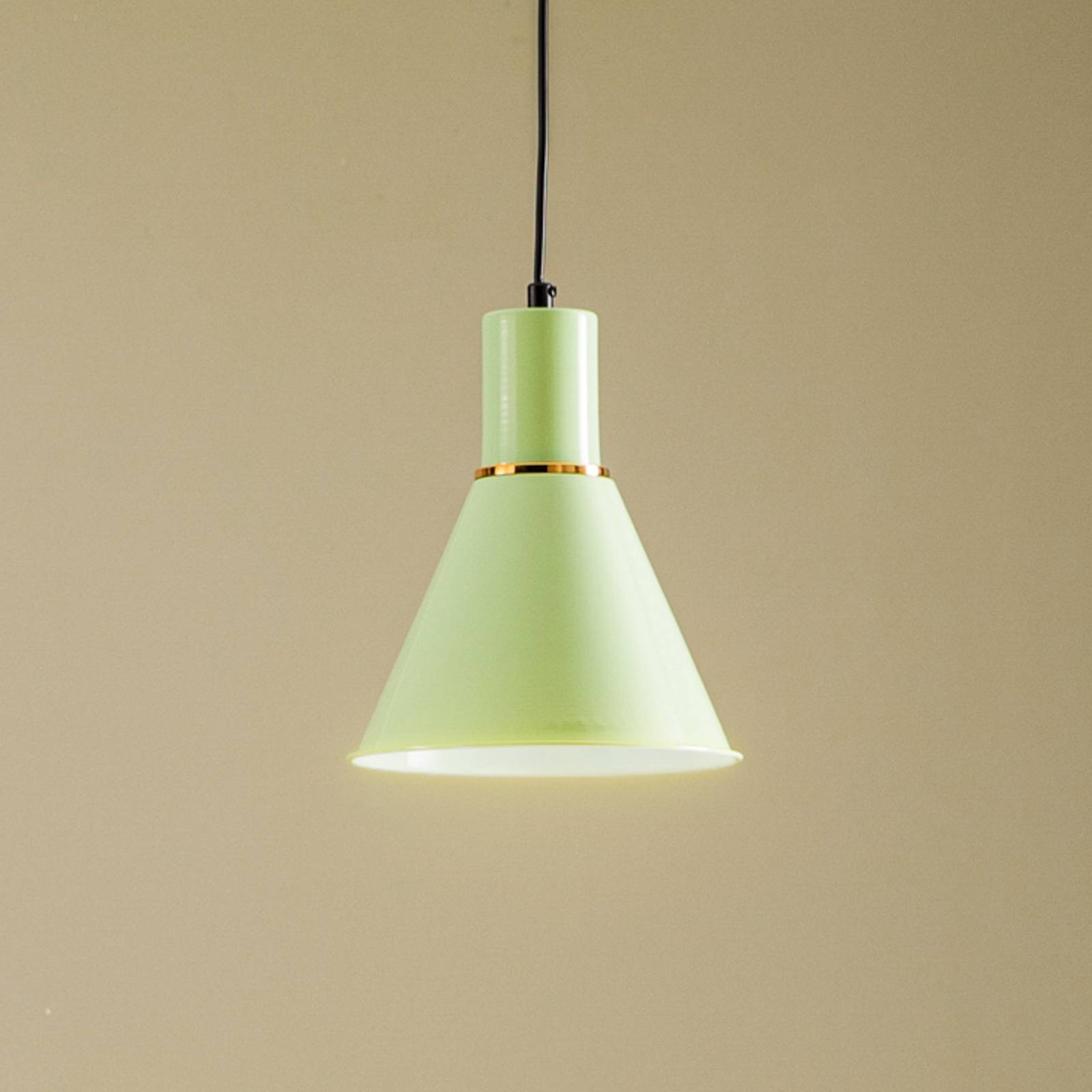 Lampa wisząca AV-4106-M22-GREEN delikatna zieleń