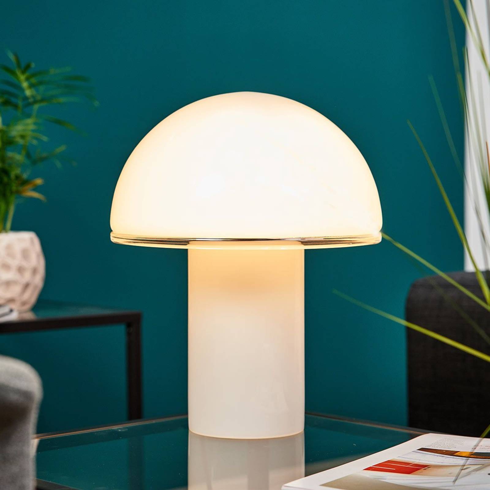 Artemide Onfale medio lampa stołowa ze szkła