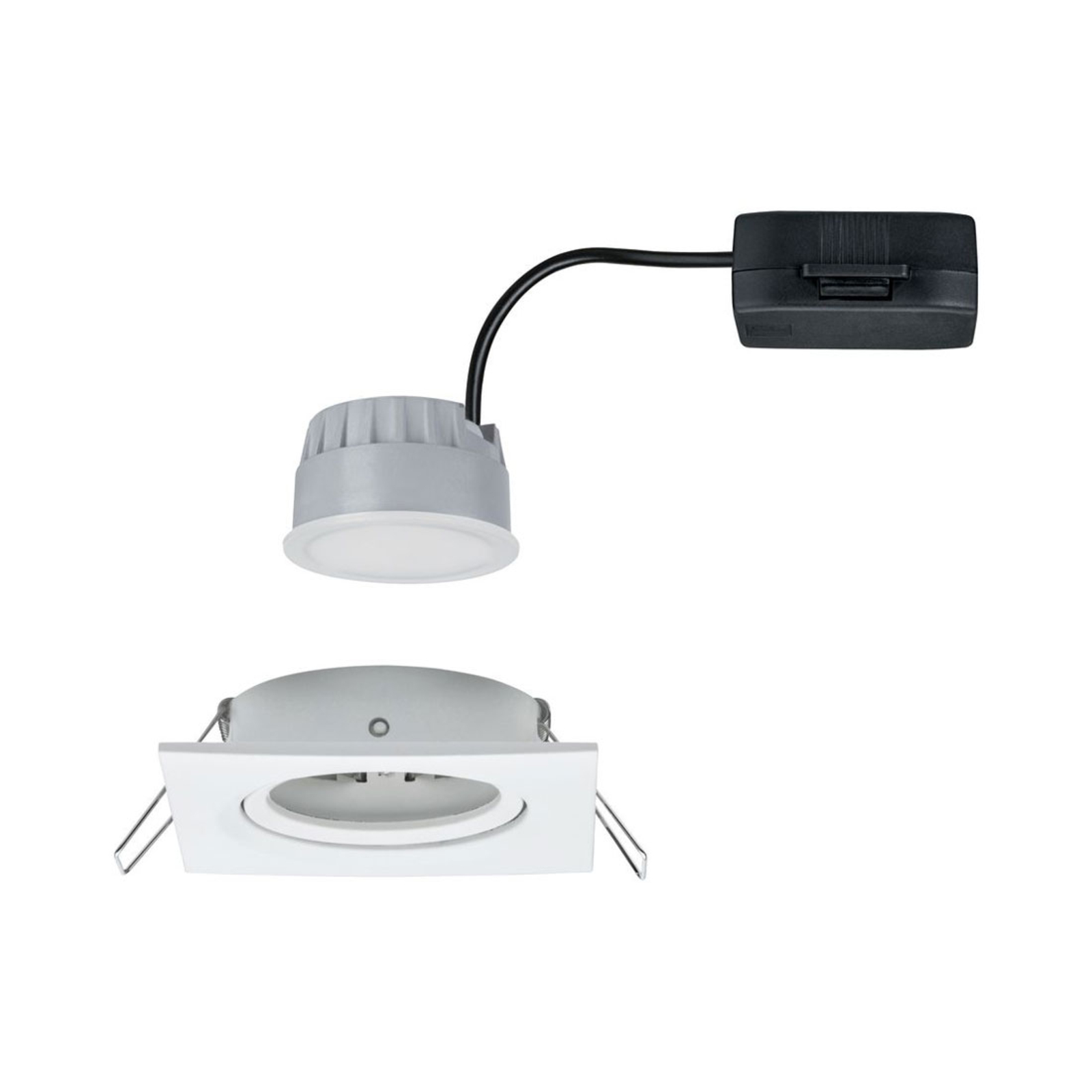 Paulmann LED spot Nova Coin angular swivelling/dimmable