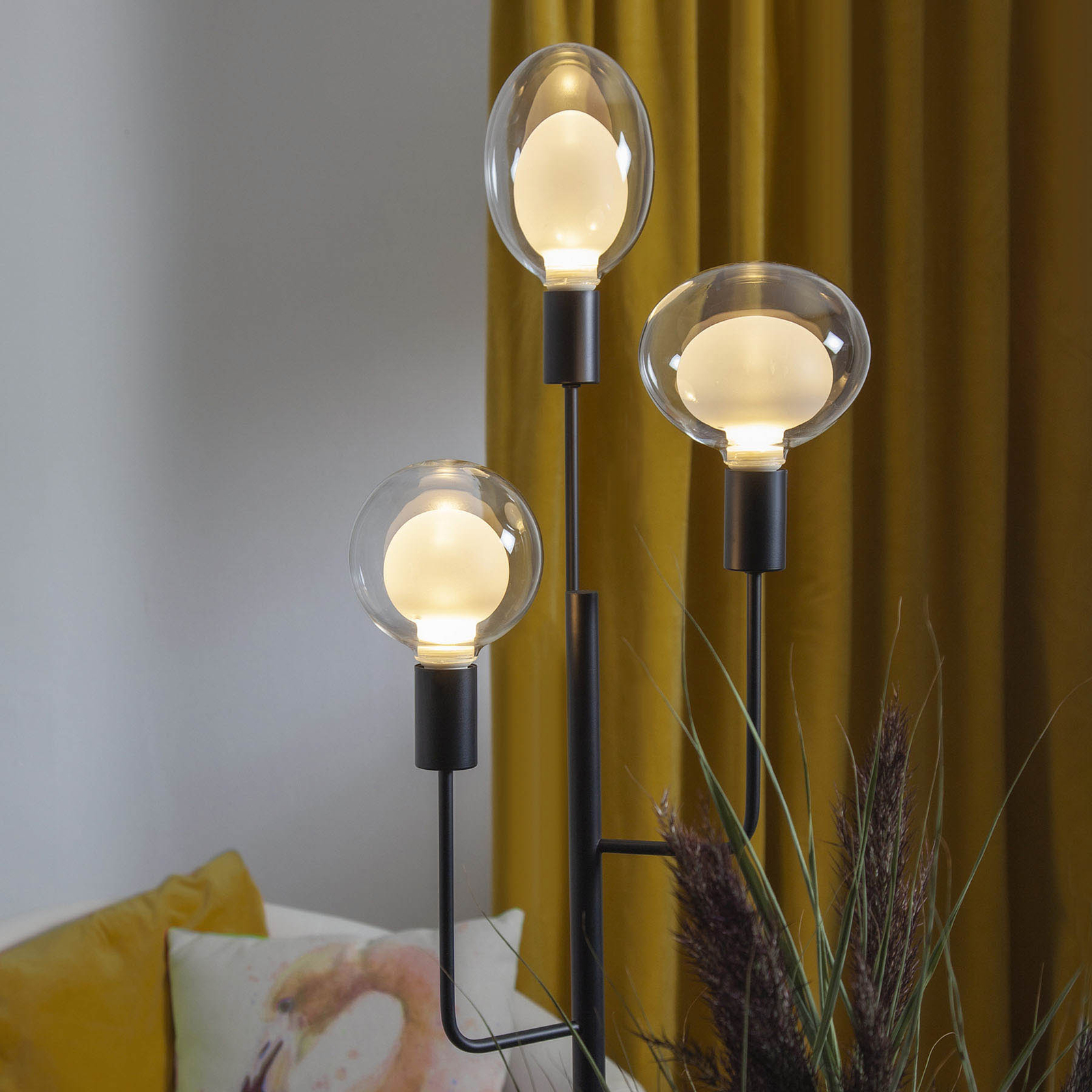 E27 D120 LED-pære 3,5 W, opal, dæmp. | Lampegiganten.dk