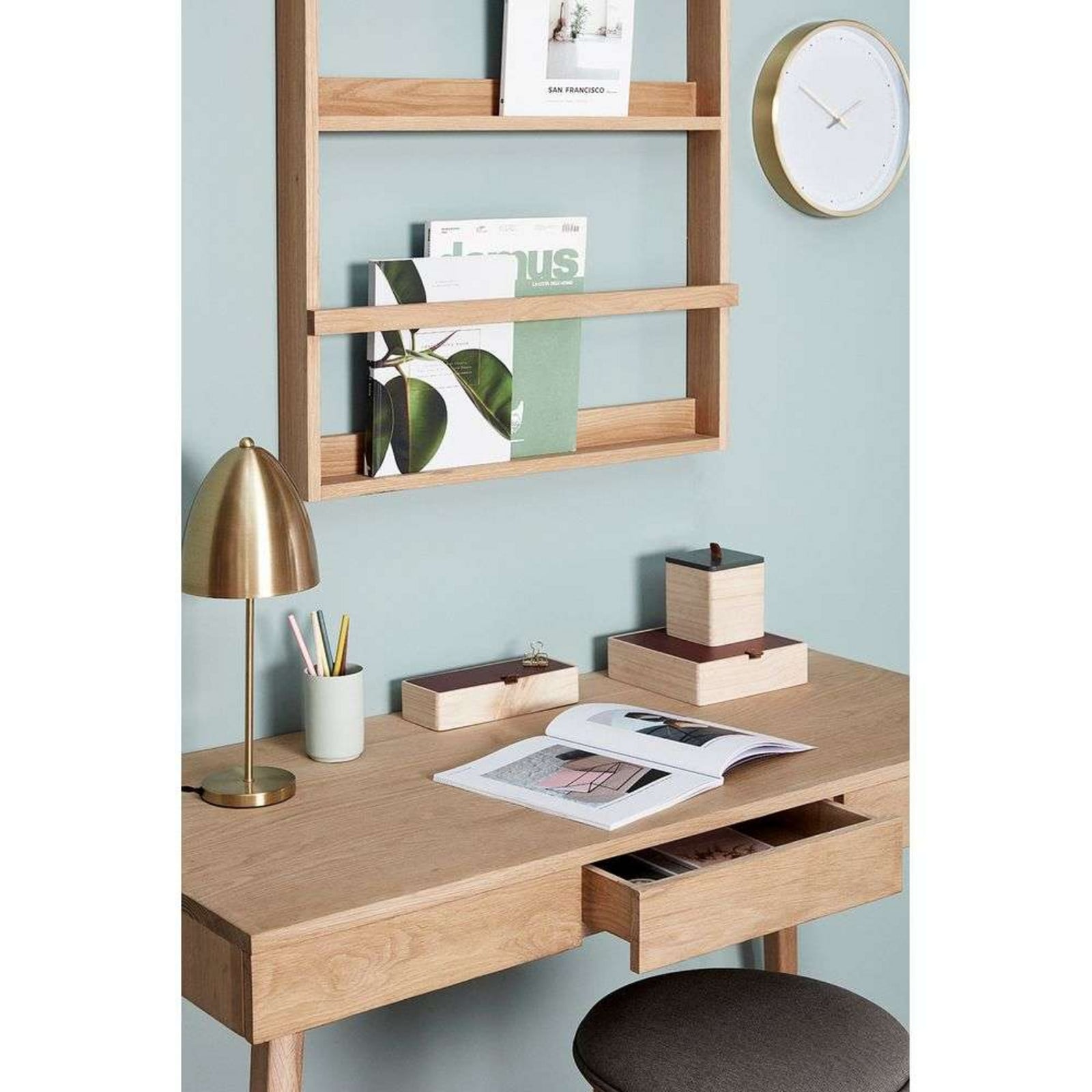 Cap Tischleuchte Brass Hübsch - Wohnzimmer - Messing