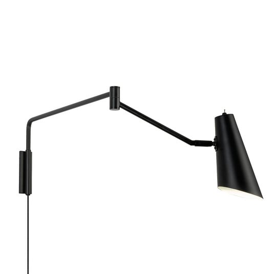 Noa vegglampe Long Matt Black - Dyberg Larsen