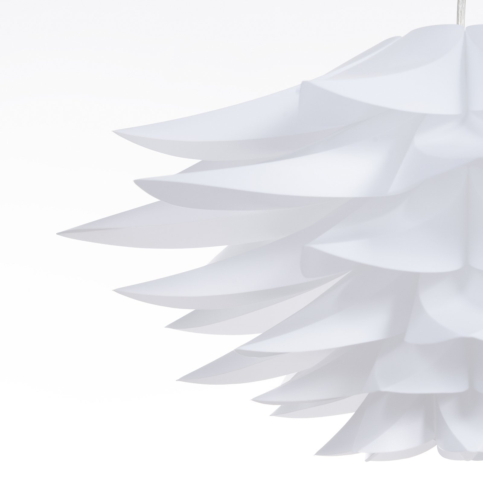 Lindby Lavinja hanging light, fan-like design