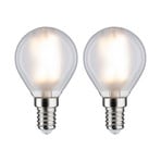 Paulmann Candeeiro suspenso LED E14 4.5W 2,700K mate 2er