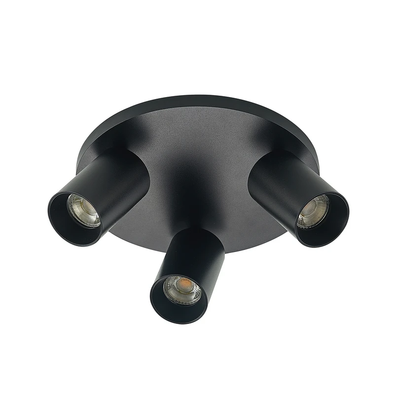 Arcchio – Brinja 3 Round Deckenleuchte Black