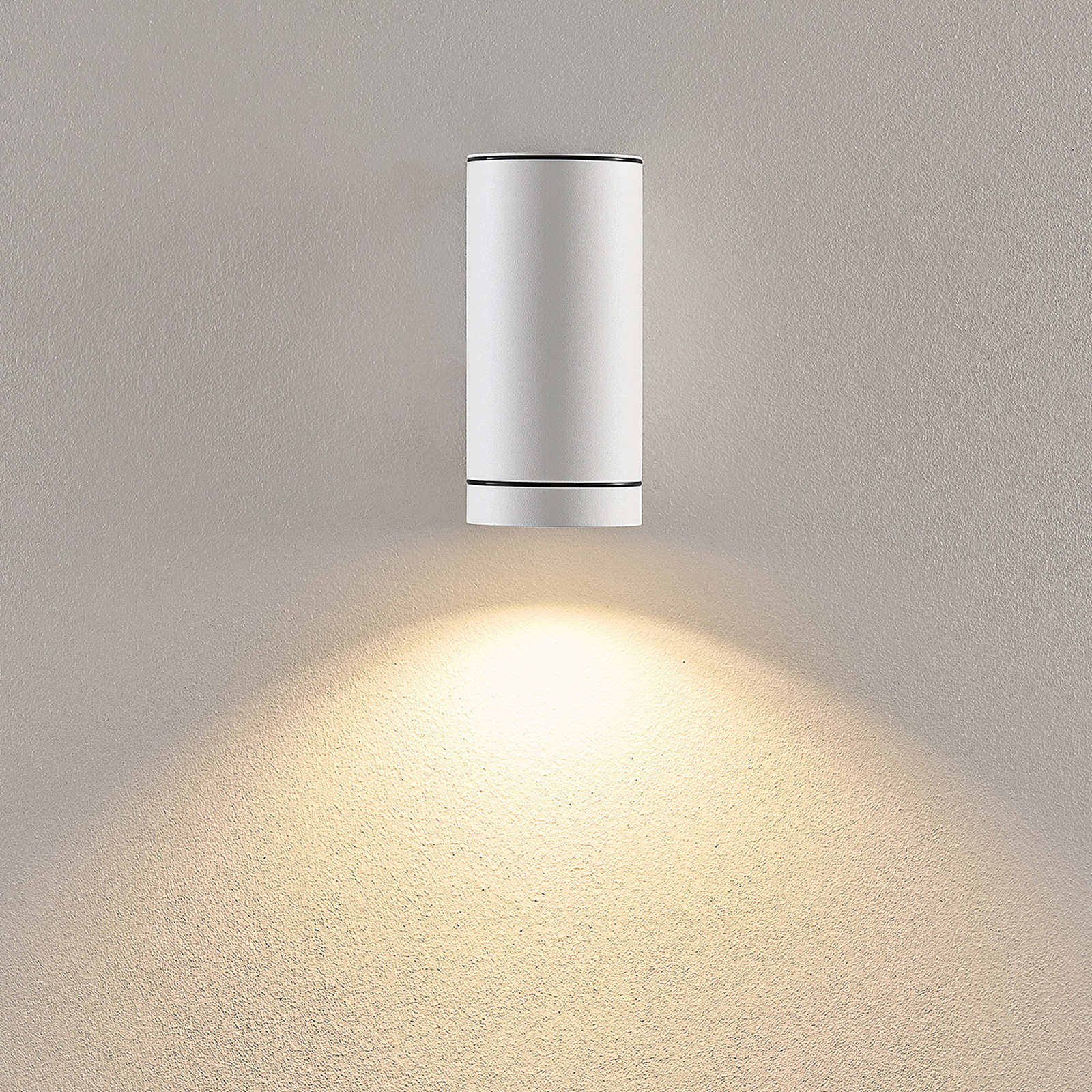 Außenwandlampe ShoreLine Pro Round, weiß, GU10