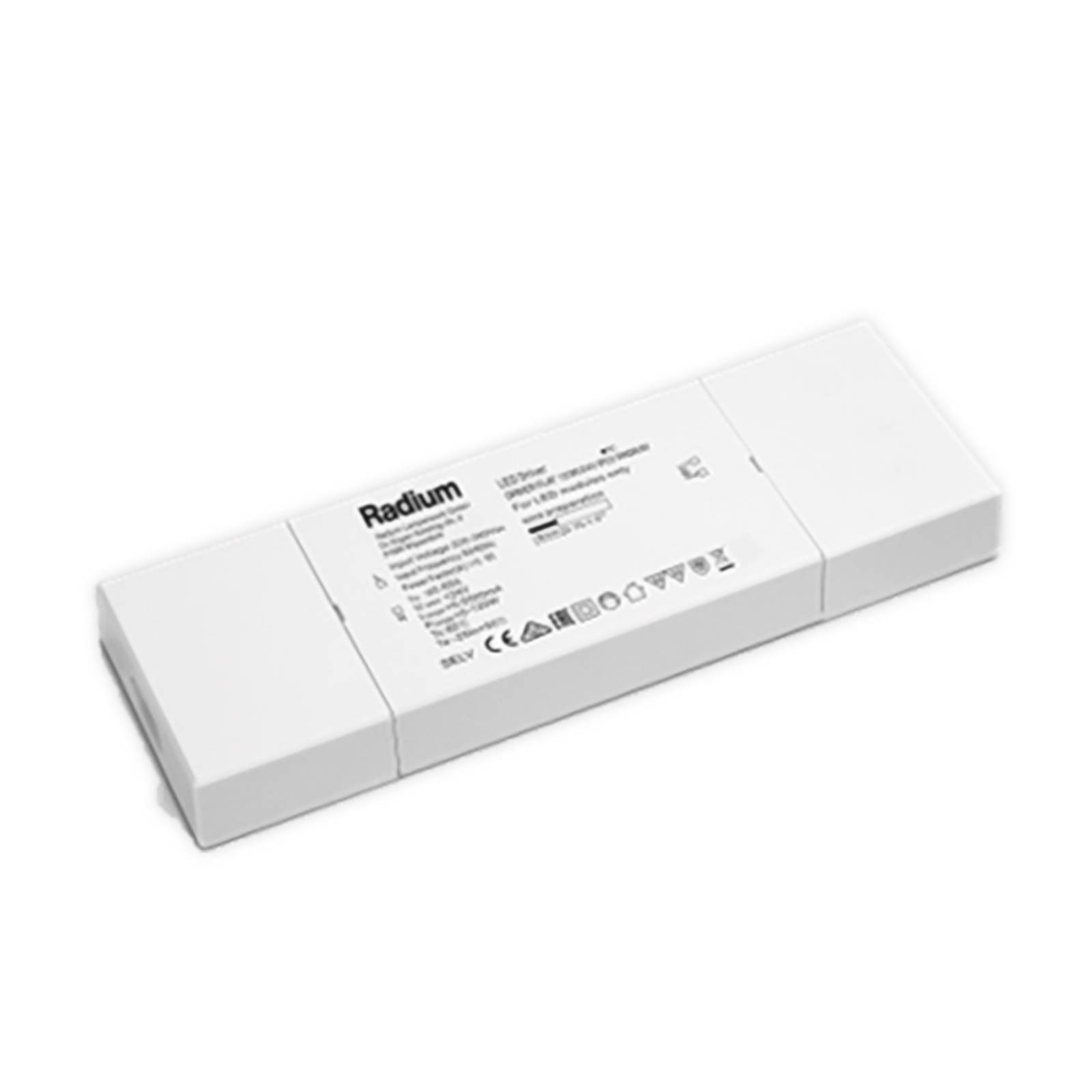Image of Radium Driver Flat driver LED pour rubans 120W/24V 4003556010048