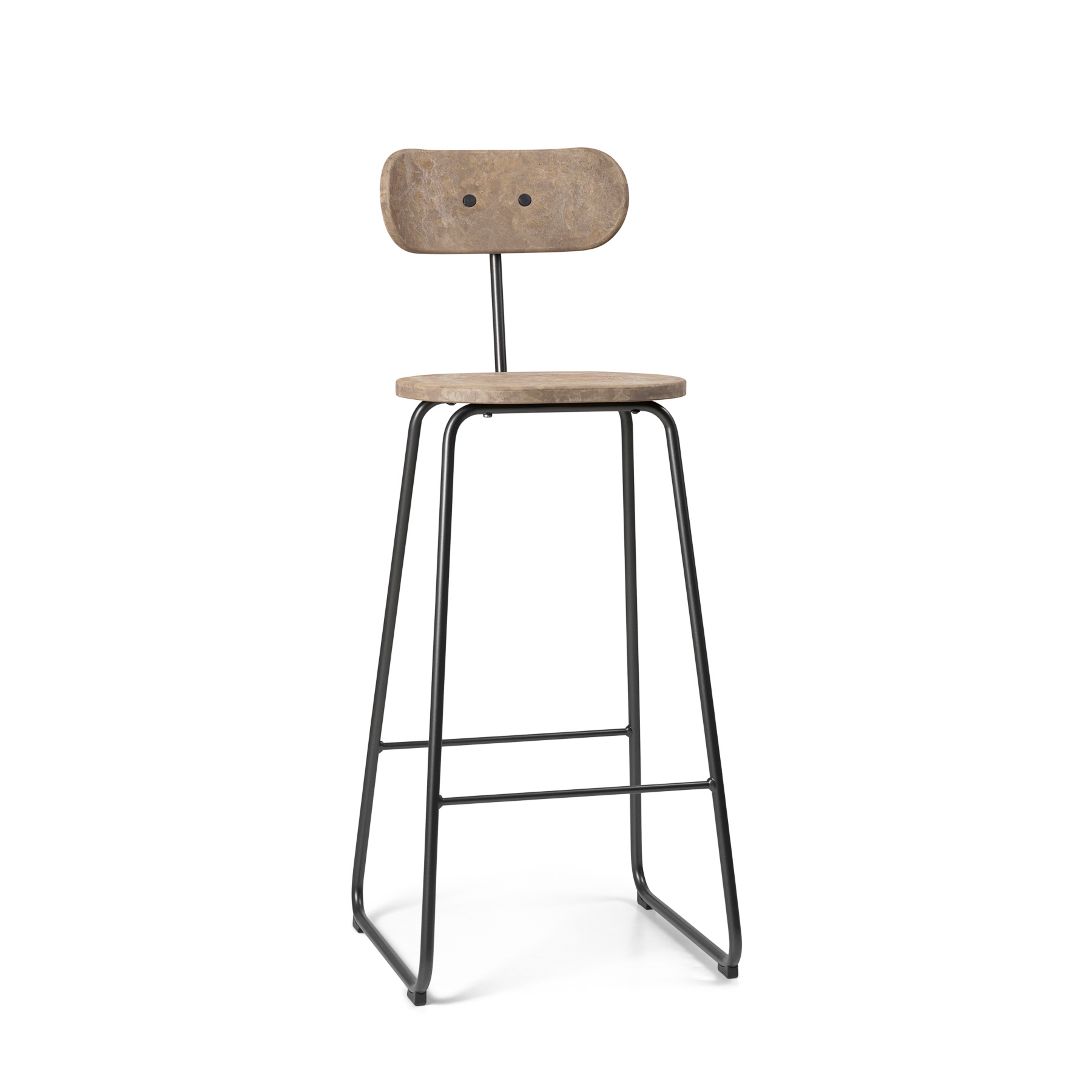 Earth Backrest Chair, beige, steel, height 104 cm - Mater