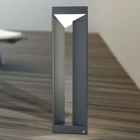 LED-Sockelleuchte Nembro IP54 aus Aludruckguss